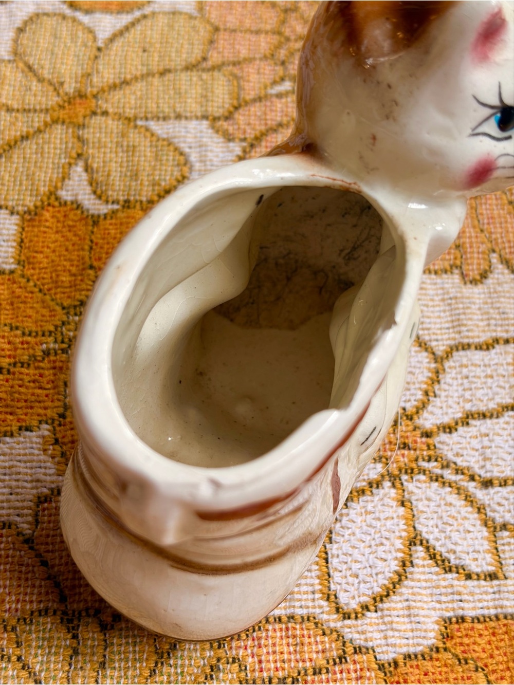 🐱💕✨ Vintage 50s Anthropomorphic Cat in Shoe Planter ✨💕🐱 - Picture 5 of 13